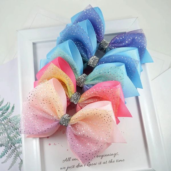 10pcs glitter knot hair bows princess lace hair clips with bling dots hairpins for girls fashion kids headwear hair accessories, Black;brown
10pcs glitter knot hair bows princess lace hair clips with bling dots hairpins for girls fashion kids headwear hair accessories, Black;brown