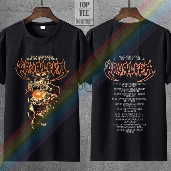 men's t-shirts cavalera return beneath arise tour 2018 new official licensed t-shirt sepultura j230619, White;black
men's t-shirts cavalera return beneath arise tour 2018 new official licensed t-shirt sepultura j230619, White;black
