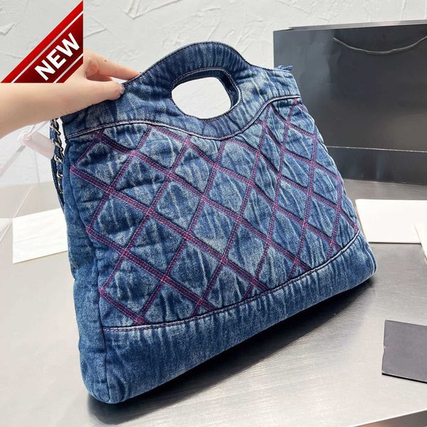 brand designer handbags shoulder bags tote women's fashion blue and black tote bags embroidered pattern silver metal chain volume cross
brand designer handbags shoulder bags tote women's fashion blue and black tote bags embroidered pattern silver metal chain volume cross