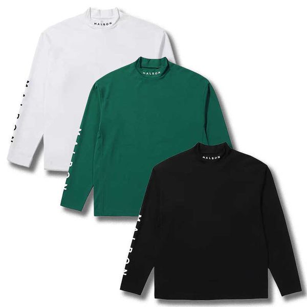 men's hoodies malbon golf korean arm neckline letter quick dry breathable half high neck long sleeve t-shirt underlay, Black
men's hoodies malbon golf korean arm neckline letter quick dry breathable half high neck long sleeve t-shirt underlay, Black