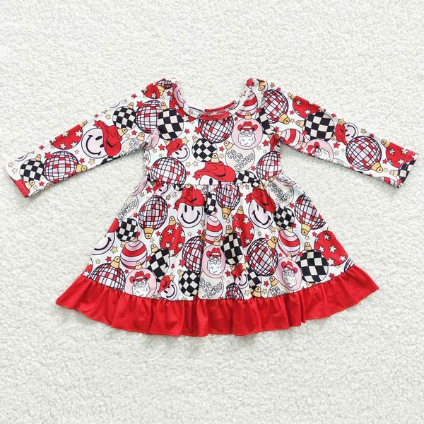 new design baby girl dress western style santa claus print boutique kids clothes girls dresses christmas fashion children clothing, Red;yellow
new design baby girl dress western style santa claus print boutique kids clothes girls dresses christmas fashion children clothing, Red;yellow