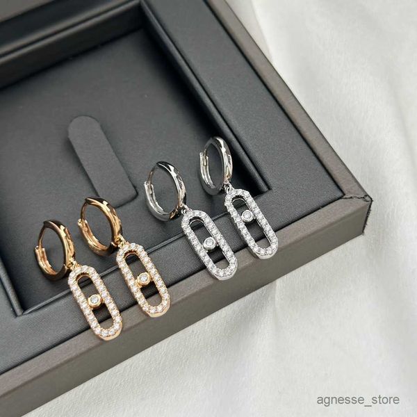stud luxury designer dangle earrings s925 sterling silver one hollow movable full square charm earrings for women jewelry gift r230619, Golden;silver
stud luxury designer dangle earrings s925 sterling silver one hollow movable full square charm earrings for women jewelry gift r230619, Golden;silver