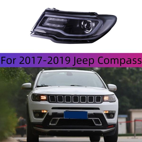 car styling for 20 17-20 19 jeep compass guide headlight assembly retrofitted led drl bi-xenon lens auto accessories
car styling for 20 17-20 19 jeep compass guide headlight assembly retrofitted led drl bi-xenon lens auto accessories
