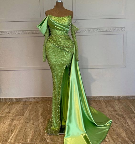 2023 aso ebi green mermaid prom dress sequined lace evening formal party second reception birthday bridesmaid engagement gowns dresses robe, Black
2023 aso ebi green mermaid prom dress sequined lace evening formal party second reception birthday bridesmaid engagement gowns dresses robe, Black