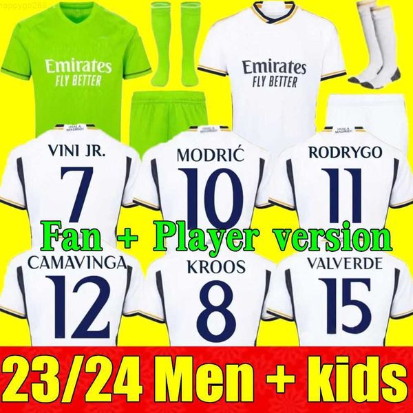new 23 24 fans player version soccer jerseys rodrgo bellingham 2023 2024 vini jr football shirt camiseta de futbol men kids kit women unifor, White;black
new 23 24 fans player version soccer jerseys rodrgo bellingham 2023 2024 vini jr football shirt camiseta de futbol men kids kit women unifor, White;black