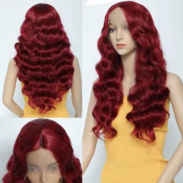 nxy hair wigs 14 30inch burgundy red long synthetic lace wig dark body wave for women high temperature fiber 230619, Black
nxy hair wigs 14 30inch burgundy red long synthetic lace wig dark body wave for women high temperature fiber 230619, Black