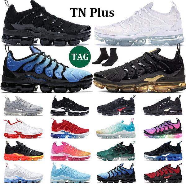 tn plus running shoes men women tns triple black white red metallic gold laser hyper blue fury rough green beige volt mens trainers sports s