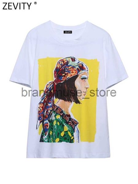 women's t-shirt zevity summer women fashion beauty picture print casual white t shirt female basic o neck short sleeve chic leisure t4
women's t-shirt zevity summer women fashion beauty picture print casual white t shirt female basic o neck short sleeve chic leisure t4