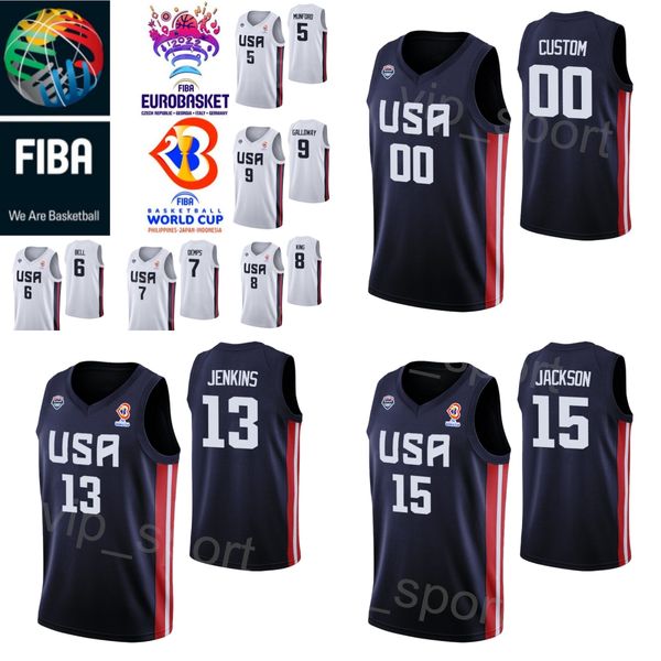 print 2023 world cup us basketball anthony edwards jersey austin reaves brandon ingram mikal bridges bobby portis 24 walker kessler 2 camero, Black
print 2023 world cup us basketball anthony edwards jersey austin reaves brandon ingram mikal bridges bobby portis 24 walker kessler 2 camero, Black