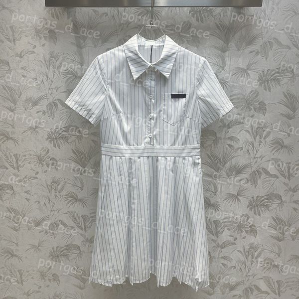 designer women dress luxury striped short sleeve dresses girl lady fashion pleated dress, Black
designer women dress luxury striped short sleeve dresses girl lady fashion pleated dress, Black