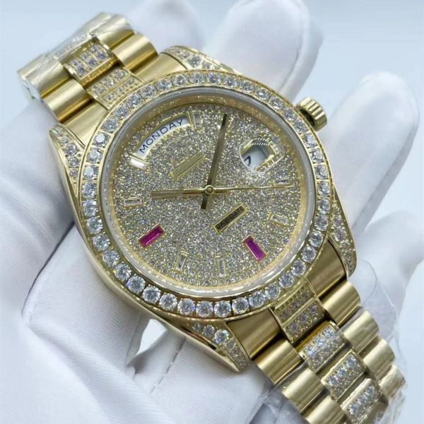 luxury designer classic fashion automatic watch size 41mm sapphire glass waterproof feature strap with diamond in the middle a woman's, Slivery;brown
luxury designer classic fashion automatic watch size 41mm sapphire glass waterproof feature strap with diamond in the middle a woman's, Slivery;brown