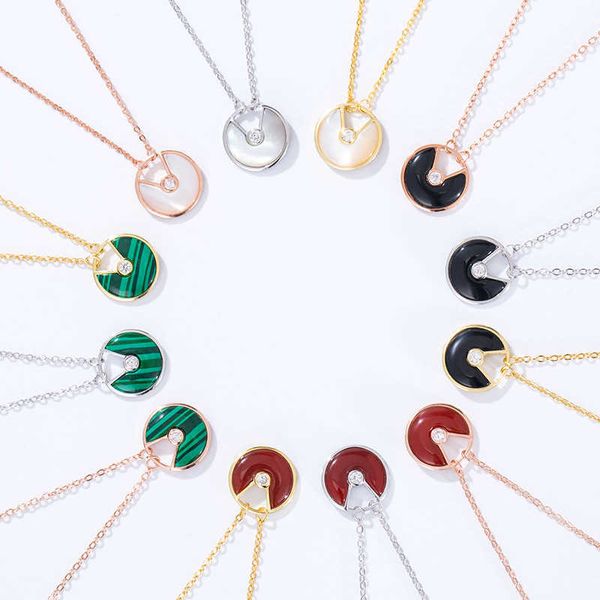 selling funds c card 925 sterling silver amulet necklace female plating 18k rose gold white fritillaria red chalcedony clavicle chain pendan, Black
selling funds c card 925 sterling silver amulet necklace female plating 18k rose gold white fritillaria red chalcedony clavicle chain pendan, Black