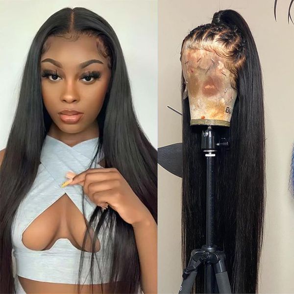 straight 30 inch lace front wig human hair transparent lace frontal wigs 13x4 360 glueless preplucked human wigs, Black;brown
straight 30 inch lace front wig human hair transparent lace frontal wigs 13x4 360 glueless preplucked human wigs, Black;brown