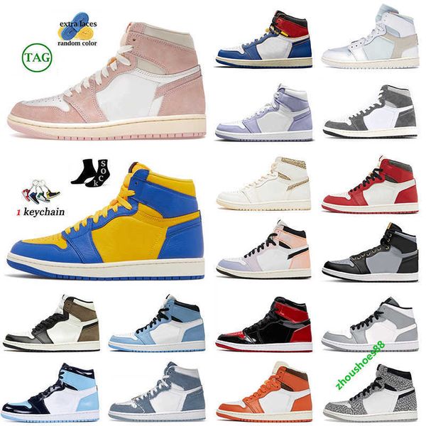jumpman 1 basketball shoes storm blue 1s mave high og lost and found skyline reverse laney lucky starfish washed pink denim women men sports 
jumpman 1 basketball shoes storm blue 1s mave high og lost and found skyline reverse laney lucky starfish washed pink denim women men sports