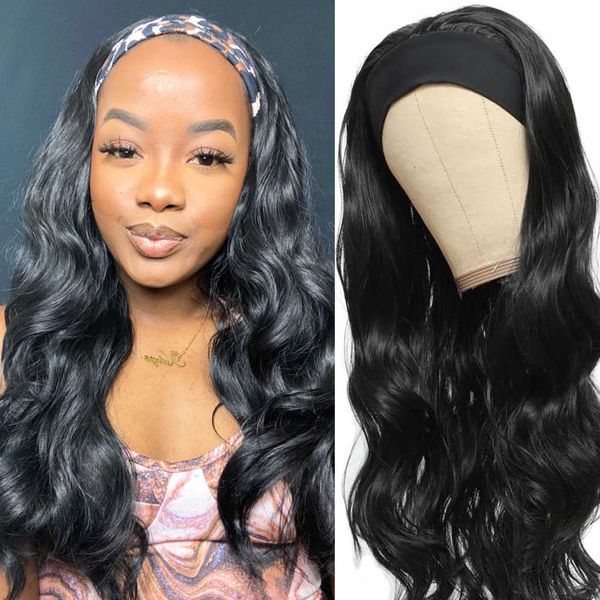 nxy hair wigs 16 26inch long wavy body wave headband for black women glueless full machine made synthetic wig daily wear 230619
nxy hair wigs 16 26inch long wavy body wave headband for black women glueless full machine made synthetic wig daily wear 230619