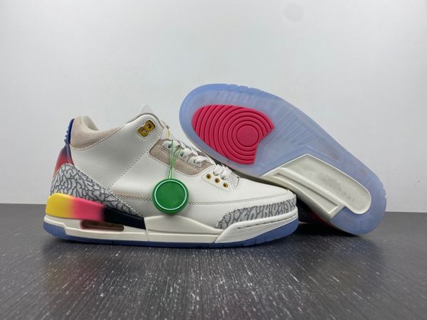 2023 authentic 3 men basketball shoes j balvin x jumpman 3s medellin sunset multi-color outdoor lifestyle designer sneakers
2023 authentic 3 men basketball shoes j balvin x jumpman 3s medellin sunset multi-color outdoor lifestyle designer sneakers