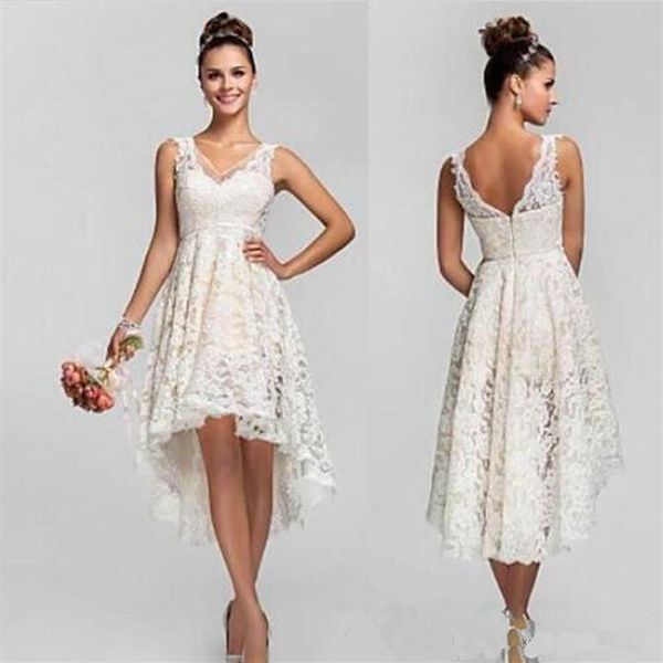 boho wedding dresses high low lace bridal gowns v neck empire plus size wedding dresses short wedding guest dresses2324, White
boho wedding dresses high low lace bridal gowns v neck empire plus size wedding dresses short wedding guest dresses2324, White