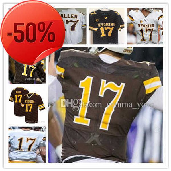 custom men ncaa wyoming 17 josh allen college football brown white stitcehd wholesale jerseys s-4xl, Black;red
custom men ncaa wyoming 17 josh allen college football brown white stitcehd wholesale jerseys s-4xl, Black;red