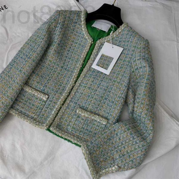 women's jackets designer spring summer new style celebrity temperament fashion woven round neck versatile slim fit short coat for women, Black;brown
women's jackets designer spring summer new style celebrity temperament fashion woven round neck versatile slim fit short coat for women, Black;brown