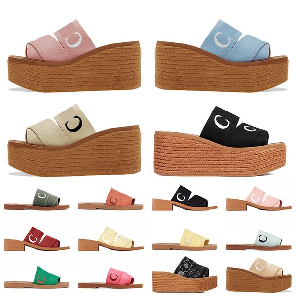 woody espadrille wedge sandals famous coach women designer slides flat mule embroidered linen high heel ladies luxury loafers shoes slippers, Black
woody espadrille wedge sandals famous coach women designer slides flat mule embroidered linen high heel ladies luxury loafers shoes slippers, Black