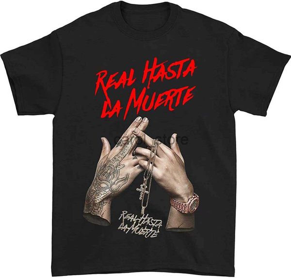 men's t-shirts real hasta la muerte rapper anuel fashionable t shirt. short sleeve 100% cotton casual t-shirts loose size s-3xl j230619, White;black
men's t-shirts real hasta la muerte rapper anuel fashionable t shirt. short sleeve 100% cotton casual t-shirts loose size s-3xl j230619, White;black