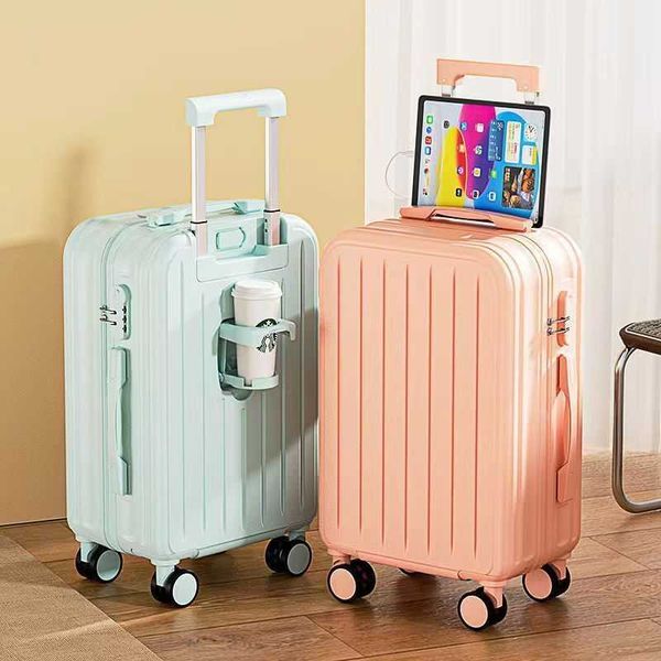 luggage 2023 new multifunctional trolley case women's high appearance durable password box male and female student travel case 230619
luggage 2023 new multifunctional trolley case women's high appearance durable password box male and female student travel case 230619