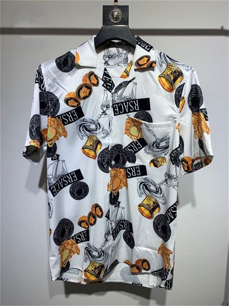 men designer shirts summer shoort sleeve casual shirts fashion loose polos beach style breathable tshirts tees clothing -3xl q18, White;black
men designer shirts summer shoort sleeve casual shirts fashion loose polos beach style breathable tshirts tees clothing -3xl q18, White;black