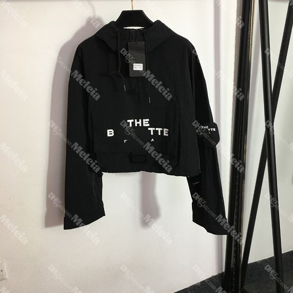 zipper hooded coats women long sleeve windproof shirts letter printed short outerwear for lady, White
zipper hooded coats women long sleeve windproof shirts letter printed short outerwear for lady, White