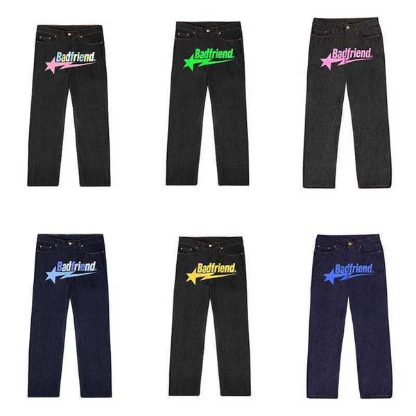 mens jeans university y2k jeans badfriend hip hop letter printed black pants fashion casual rock wide foot baggy trouser streetwear, Blue
mens jeans university y2k jeans badfriend hip hop letter printed black pants fashion casual rock wide foot baggy trouser streetwear, Blue