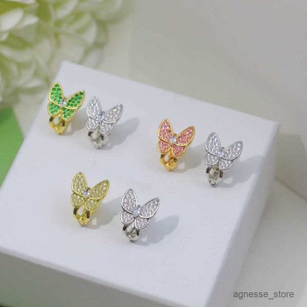 stud vintage designer charm earrings 18k gold full butterfly clip stud earrings for women with luxury jewelry r230619, Golden;silver
stud vintage designer charm earrings 18k gold full butterfly clip stud earrings for women with luxury jewelry r230619, Golden;silver