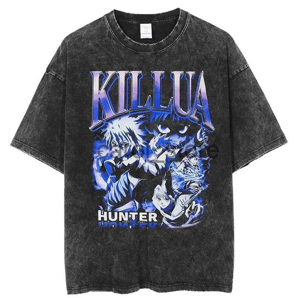 men's t-shirts vintage washed tshirts for men hunter x hunter hxh killua anime graphic t shirt women harajuku oversize tee cotton stree, White;black
men's t-shirts vintage washed tshirts for men hunter x hunter hxh killua anime graphic t shirt women harajuku oversize tee cotton stree, White;black