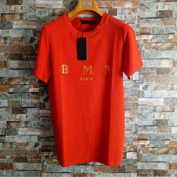 summer mens designer t shirt white gold letter printed shirts womens short sleeve fashion brand tees asian size s-3xl 457p, White;black
summer mens designer t shirt white gold letter printed shirts womens short sleeve fashion brand tees asian size s-3xl 457p, White;black