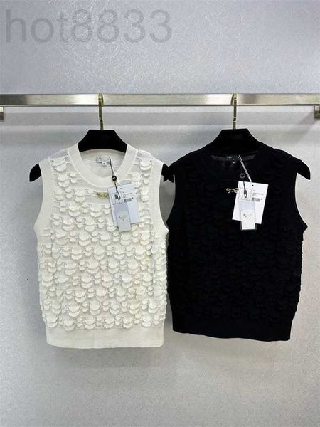 women's tanks & camis designer 2023 summer new 3d scale design butterfly button round neck sleeveless knitted tank for women 8ykk, White
women's tanks & camis designer 2023 summer new 3d scale design butterfly button round neck sleeveless knitted tank for women 8ykk, White