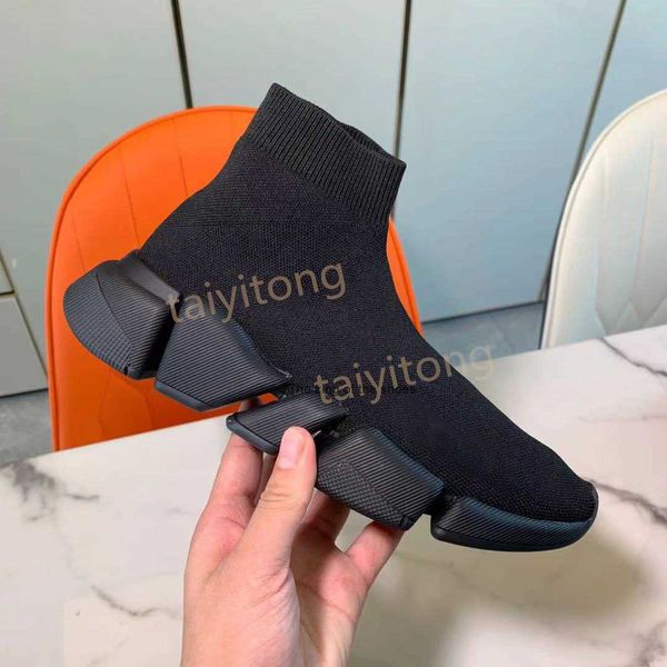 fashion sock women men dress shoes casual party platform knitted design lightweight sneakers high cut socks shoe, Black 
fashion sock women men dress shoes casual party platform knitted design lightweight sneakers high cut socks shoe, Black