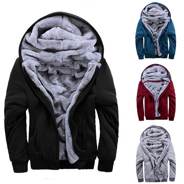 jodimitty men's winter hoodies thickened warm coat 2022 new men casual coat fashion zipper solid color fleece long sleeve jacket, Black
jodimitty men's winter hoodies thickened warm coat 2022 new men casual coat fashion zipper solid color fleece long sleeve jacket, Black