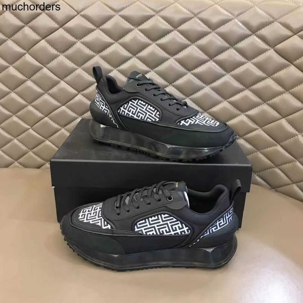 new men's shoes casual sports shoes fashion air cushioned sole multi material splicing lace up dad's shoes thick sole, Black
new men's shoes casual sports shoes fashion air cushioned sole multi material splicing lace up dad's shoes thick sole, Black