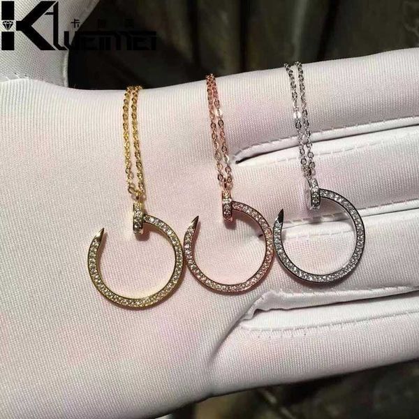 internet celebrity s925 sterling silver nail necklace women's micro set diamond collar chain personality versatile gift, Black
internet celebrity s925 sterling silver nail necklace women's micro set diamond collar chain personality versatile gift, Black