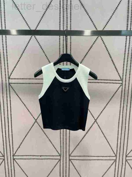 women's sweaters designer 2023 summer triangle pattern fashion knit sleeveless o-neck for women casual sweater 6qfn, White;black
women's sweaters designer 2023 summer triangle pattern fashion knit sleeveless o-neck for women casual sweater 6qfn, White;black