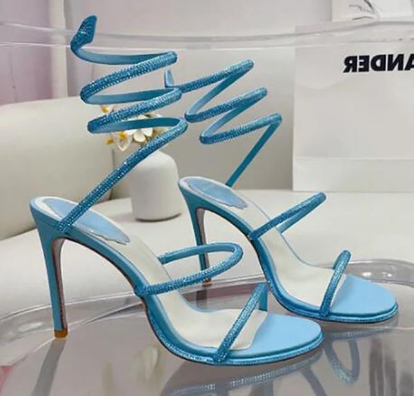 summer women cleo sandals shoes crystal spiral wraps high heel lady sandalias elegant brand wedding,party,dress,gladiator sandalias eu35-43, Black
summer women cleo sandals shoes crystal spiral wraps high heel lady sandalias elegant brand wedding,party,dress,gladiator sandalias eu35-43, Black