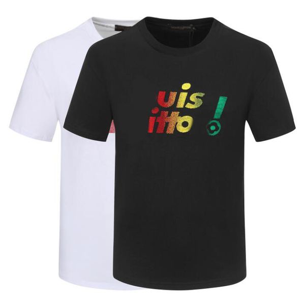 men's t-shirts loose oversize tees apparel fashion women designers mans casual chest letter shirt luxury street shorts sleeve clothes, White;black
men's t-shirts loose oversize tees apparel fashion women designers mans casual chest letter shirt luxury street shorts sleeve clothes, White;black