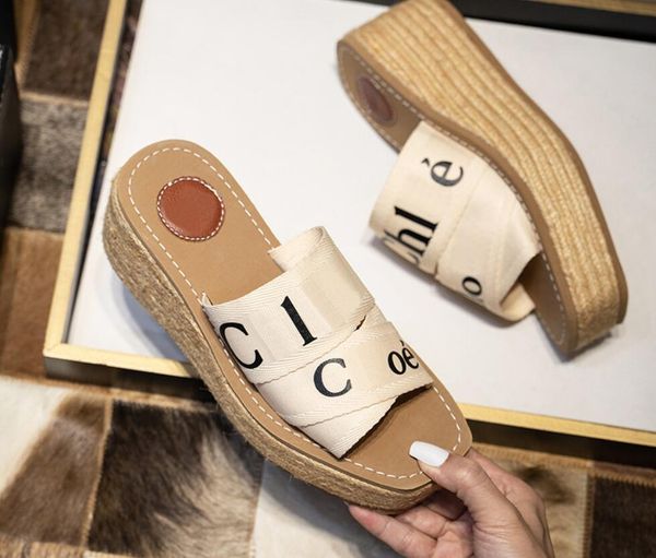 net red ch home fashion letter straw woven platform slippers women wear a word leisure canvas wedge sandals women36---41, Black
net red ch home fashion letter straw woven platform slippers women wear a word leisure canvas wedge sandals women36---41, Black