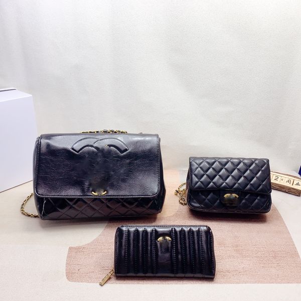 3piece set fashion designer bag shoulder bag luxurys crossbody bag luxurys handbags with small purse and messenger bag golden ball chain dec
3piece set fashion designer bag shoulder bag luxurys crossbody bag luxurys handbags with small purse and messenger bag golden ball chain dec