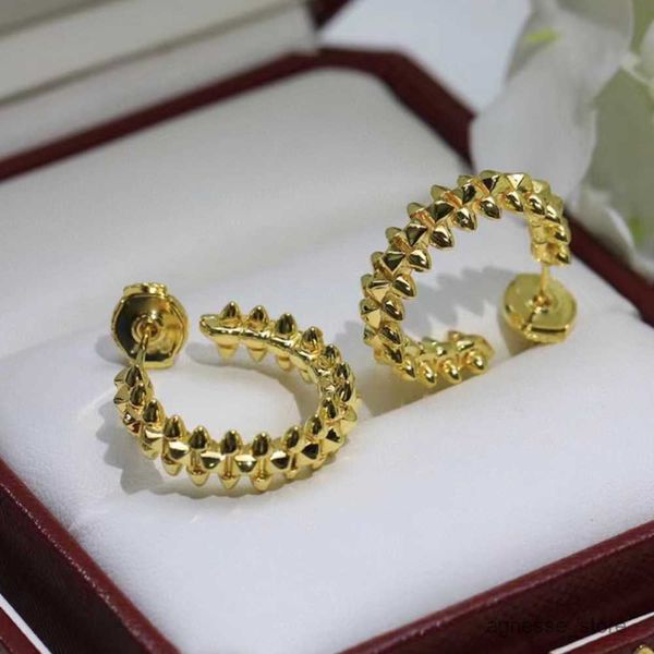 stud fashion luxurious new gold rivet nail ear women's earrings street gorgeous style beads movable jewelry r230619, Golden;silver
stud fashion luxurious new gold rivet nail ear women's earrings street gorgeous style beads movable jewelry r230619, Golden;silver