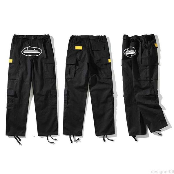 corteiz pants cargo mens streetwear hip hop retro printed casual trousers military retro multi-pockets straight high street loose overalls, Black
corteiz pants cargo mens streetwear hip hop retro printed casual trousers military retro multi-pockets straight high street loose overalls, Black