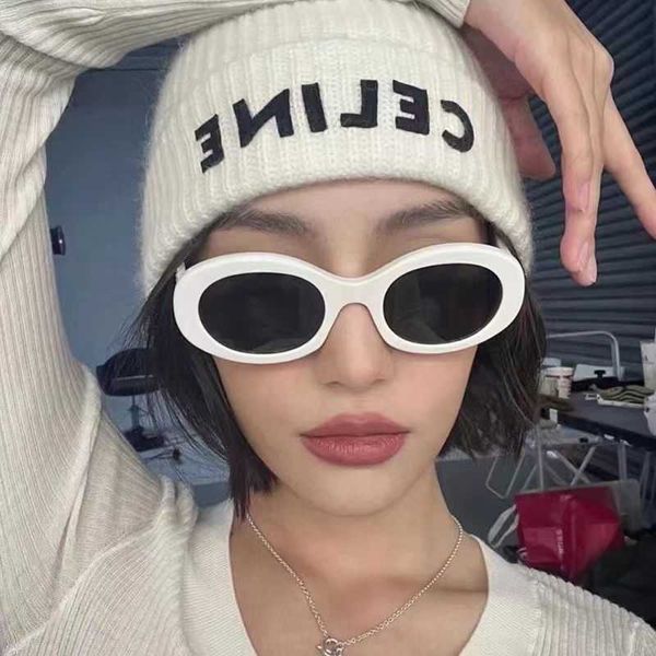 23 new triumphal arch women's oval hawksbill ins uv resistant cat eye sunglasses shade, White;black
23 new triumphal arch women's oval hawksbill ins uv resistant cat eye sunglasses shade, White;black