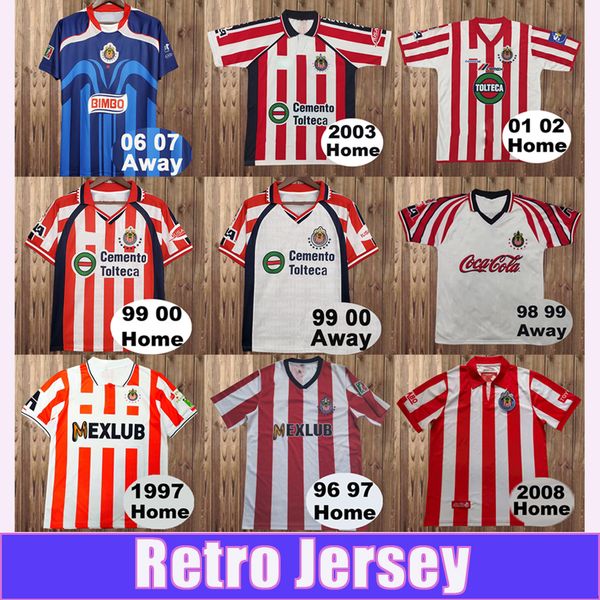 1996 2008 chivas guadalajara retro soccer jersey r. ramirez b. galindo r. morales o. bravo home away football shirt, Black;yellow
1996 2008 chivas guadalajara retro soccer jersey r. ramirez b. galindo r. morales o. bravo home away football shirt, Black;yellow