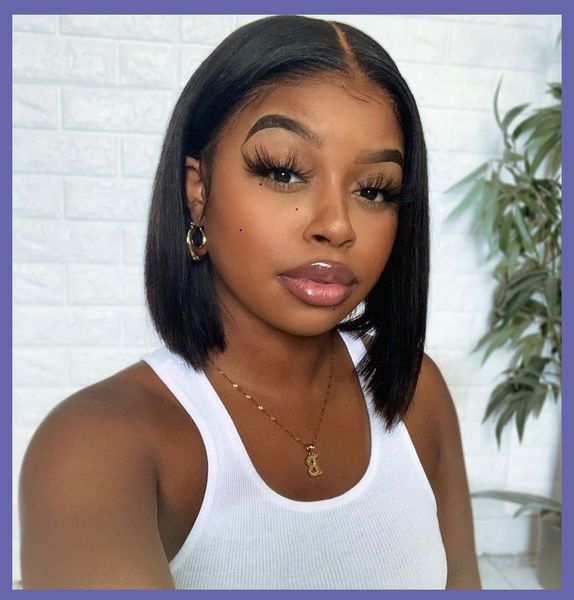 new product lace frontal human hair wigs bob wig bone straight short bob human wigs for women t hd lace frontal wig cheap, Black;brown
new product lace frontal human hair wigs bob wig bone straight short bob human wigs for women t hd lace frontal wig cheap, Black;brown