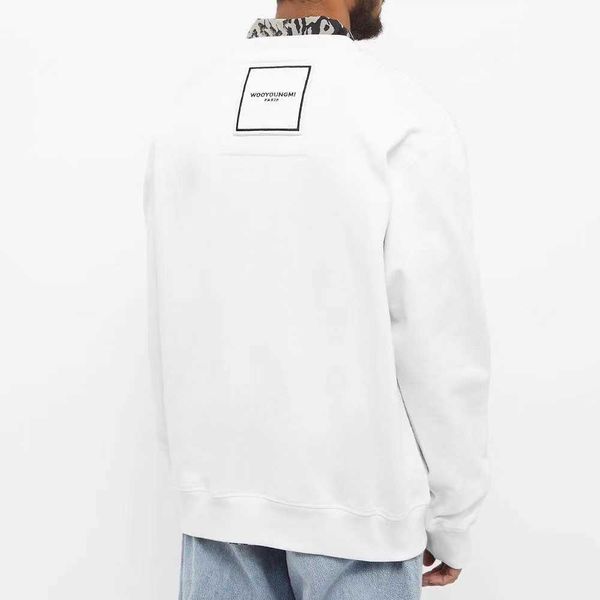 men's hoodies wooyougmi american casual round neck pullover casual solid back embroidery loose sleeve sweater coat fashion label, Black
men's hoodies wooyougmi american casual round neck pullover casual solid back embroidery loose sleeve sweater coat fashion label, Black