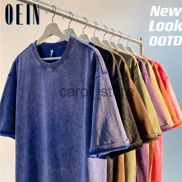 men's t-shirts oein oversized acid washed t shirt men 2023 summer vintage t-shirts streetwear mineral wash tee shirts mens loose luxury, White;black
men's t-shirts oein oversized acid washed t shirt men 2023 summer vintage t-shirts streetwear mineral wash tee shirts mens loose luxury, White;black