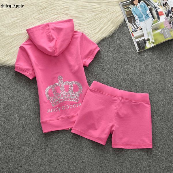 juicy apple tracksuit women summer short sleeve and short pants hoody suit fashion leisure cardigan shorts two piece set outifit, Gray
juicy apple tracksuit women summer short sleeve and short pants hoody suit fashion leisure cardigan shorts two piece set outifit, Gray